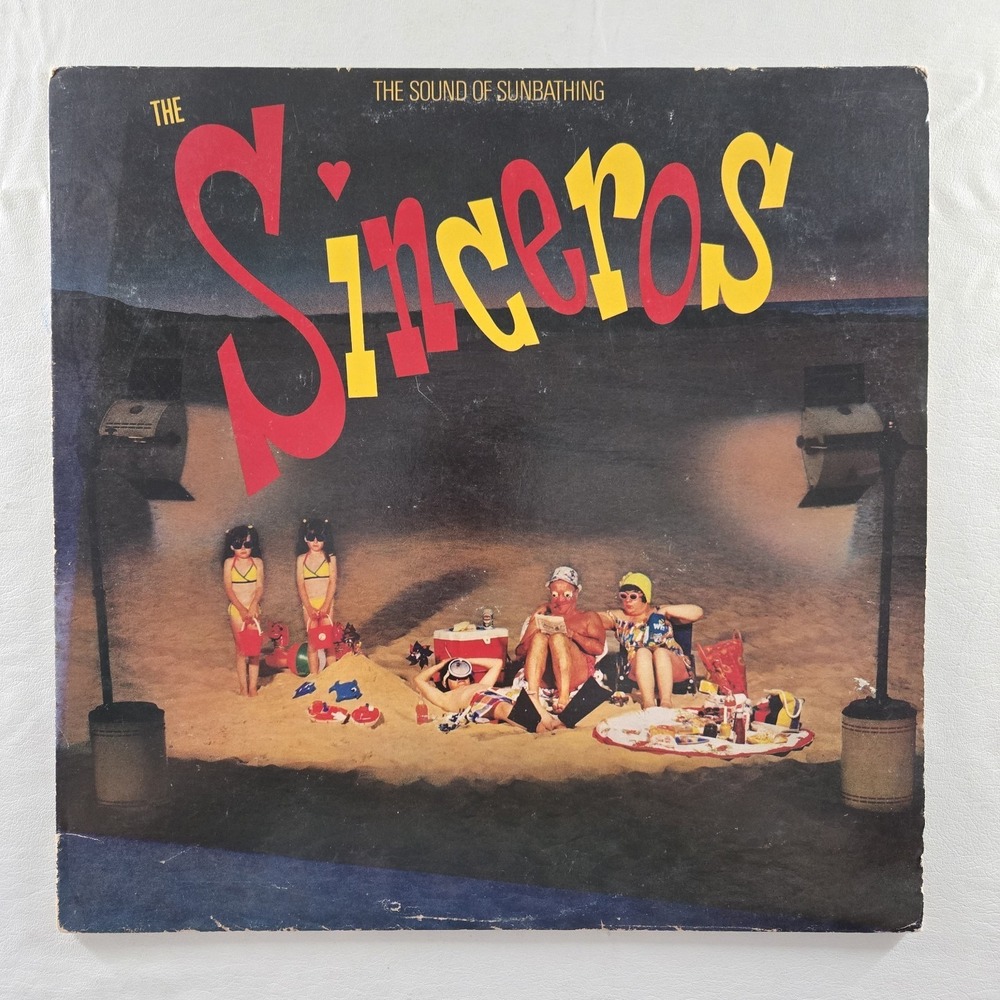 The Sinceros The Sound of Sunbathing Record LP Vinyl VG Tested 36134